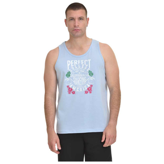 Target Ανδρική αμάνικη μπλούζα Single Jersey Tank Top &quot;America&quot;